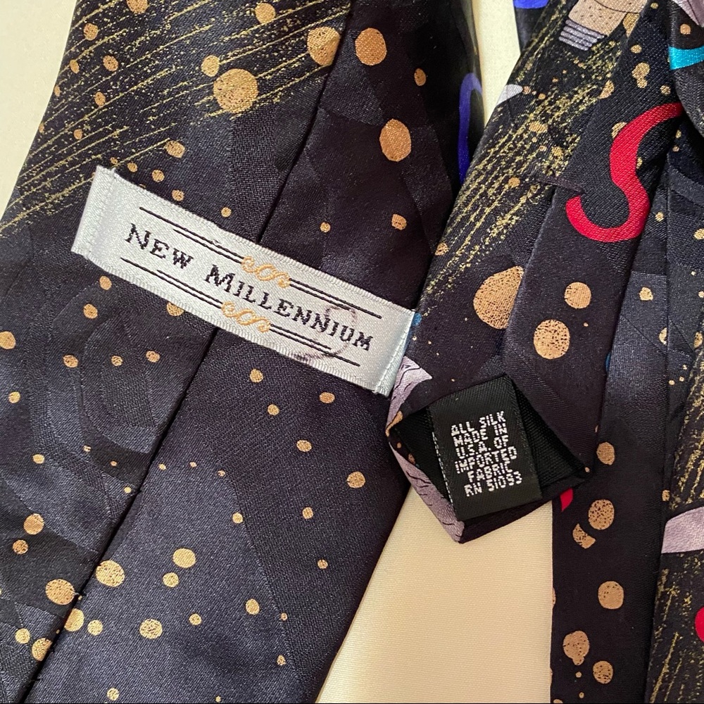 New Millennium Celebration Tie - Picture 3 of 3
